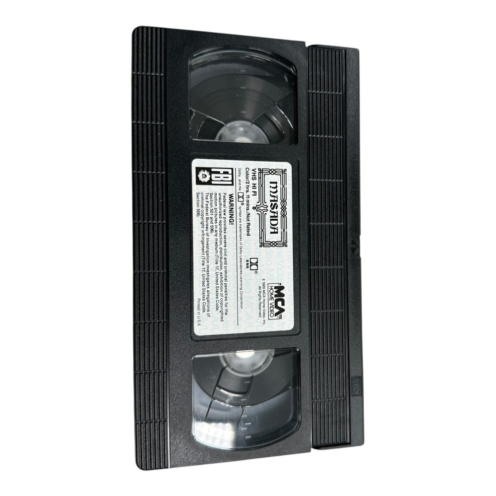 Masada VHS HI FI MCA Universal City Studios 1981 Drama Epic Film - Picture 4 of 4